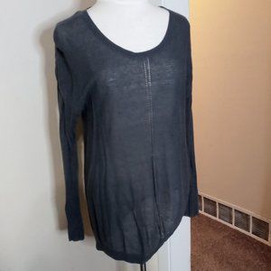 Sheer Asymmetrical Blouse
